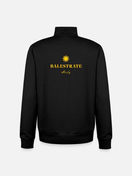 Balestrate Sicily Sun - Unisex Organic Zip Sweatshirt by Stanley/Stella - black