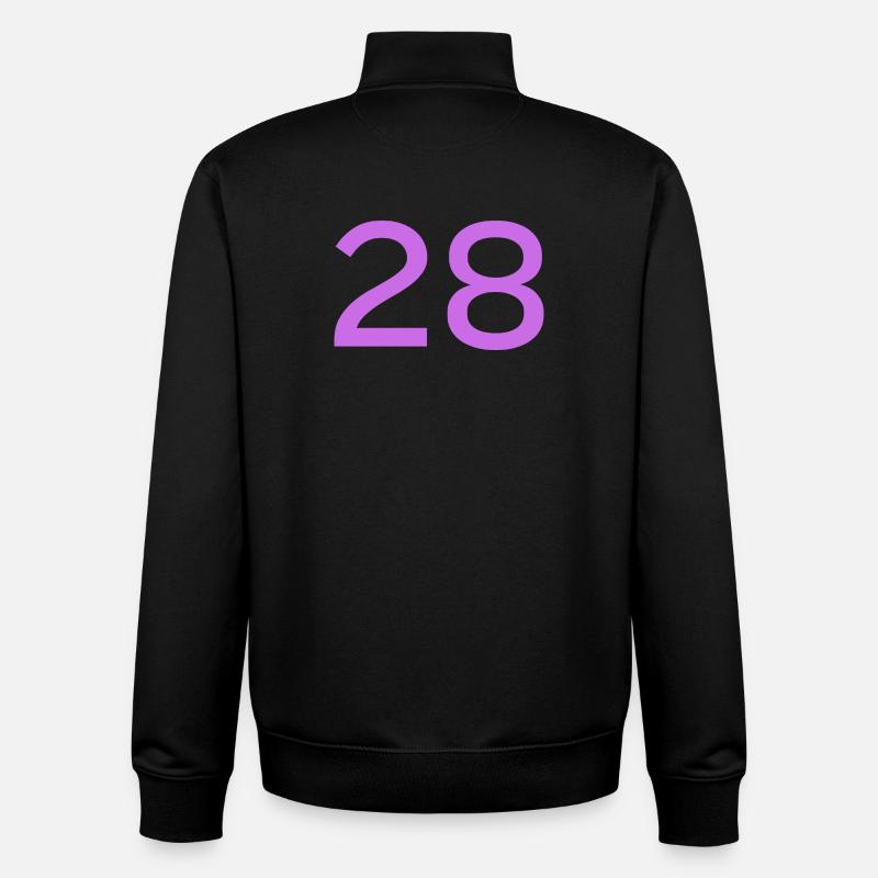 28 - Unisex Organic Zip Sweatshirt von Stanley/Stella - Schwarz