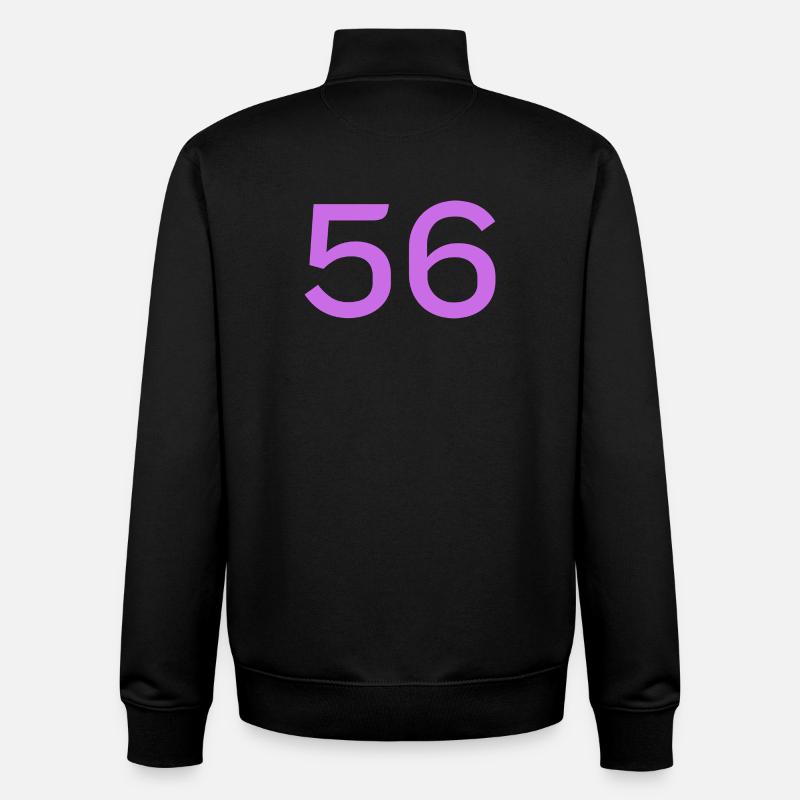 56 - Unisex Organic Zip Sweatshirt by Stanley/Stella - black