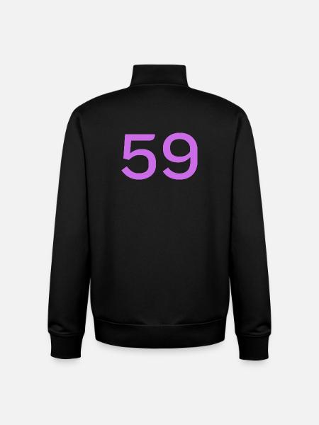 59 - Unisex Organic Zip Sweatshirt by Stanley/Stella - black