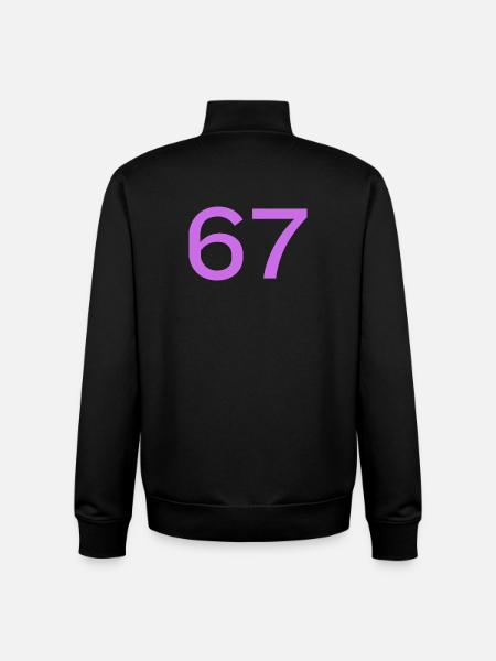 67 - Unisex Organic Zip Sweatshirt by Stanley/Stella - black