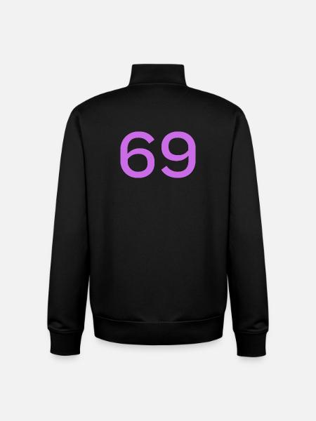 69 - Sweat zippé unisexe en coton bio Stanley/Stella - noir