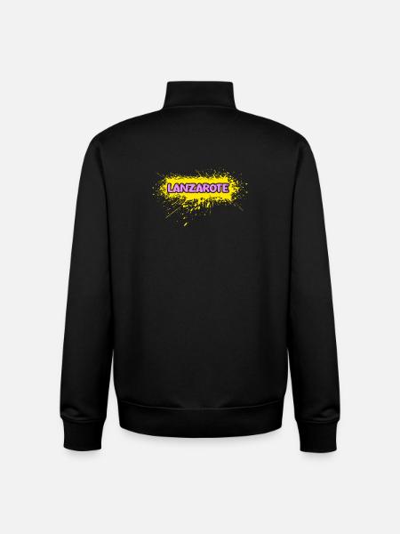 Geschenk für Lanzarote - Unisex Organic Zip Sweatshirt von Stanley/Stella - Schwarz