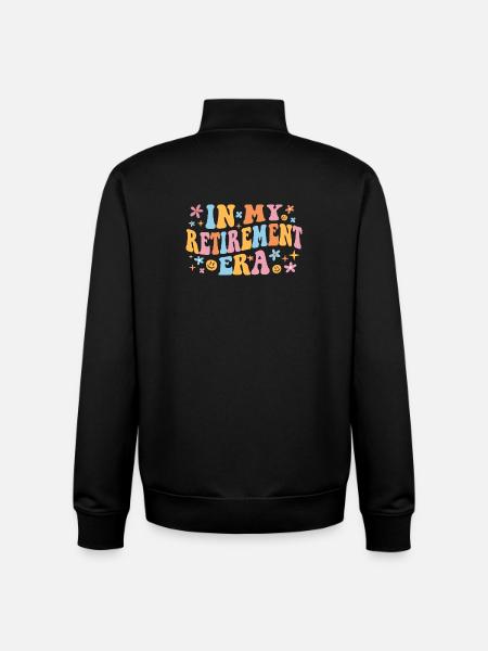 In meiner Ruhestandszeit I - Unisex Organic Zip Sweatshirt von Stanley/Stella - Schwarz