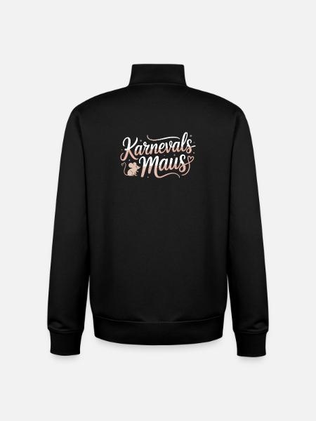 Carnival Mouse Cologne Carnival Mouse - Unisex Organic Zip Sweatshirt by Stanley/Stella - black