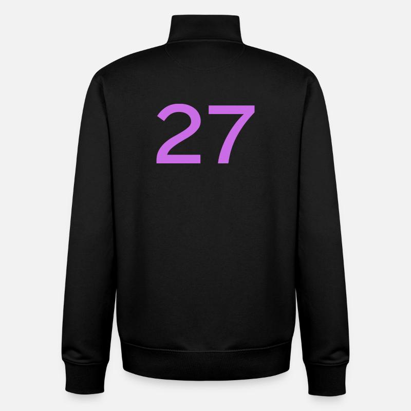 27 - Unisex Organic Zip Sweatshirt von Stanley/Stella - Schwarz