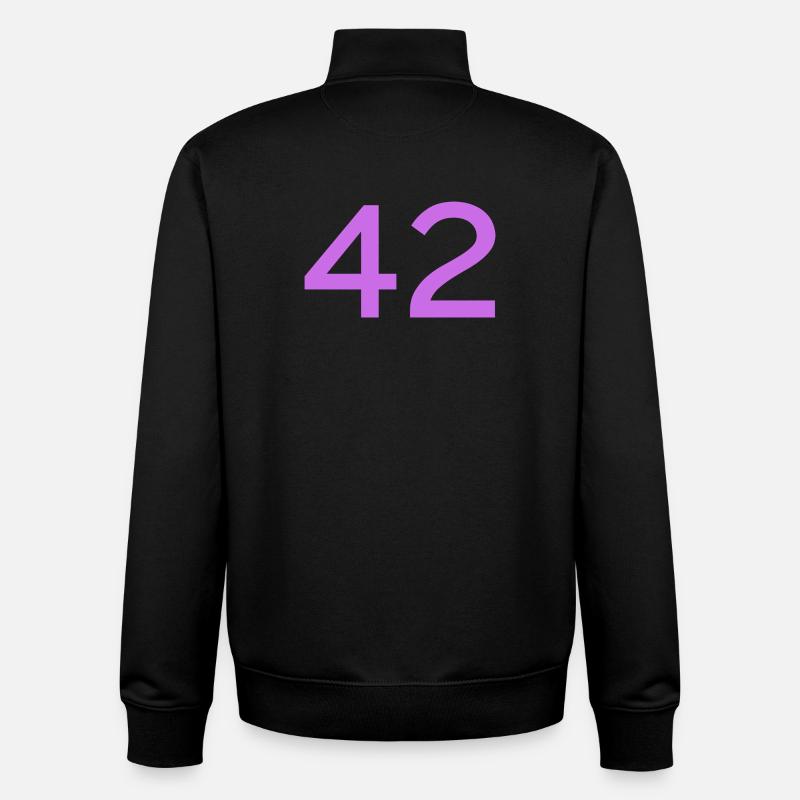 42 - Unisex Organic Zip Sweatshirt von Stanley/Stella - Schwarz