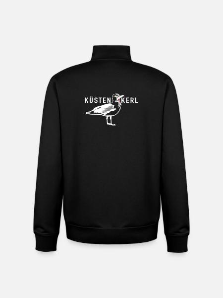 Küstenkerl - Unisex Organic Zip Sweatshirt von Stanley/Stella - Schwarz