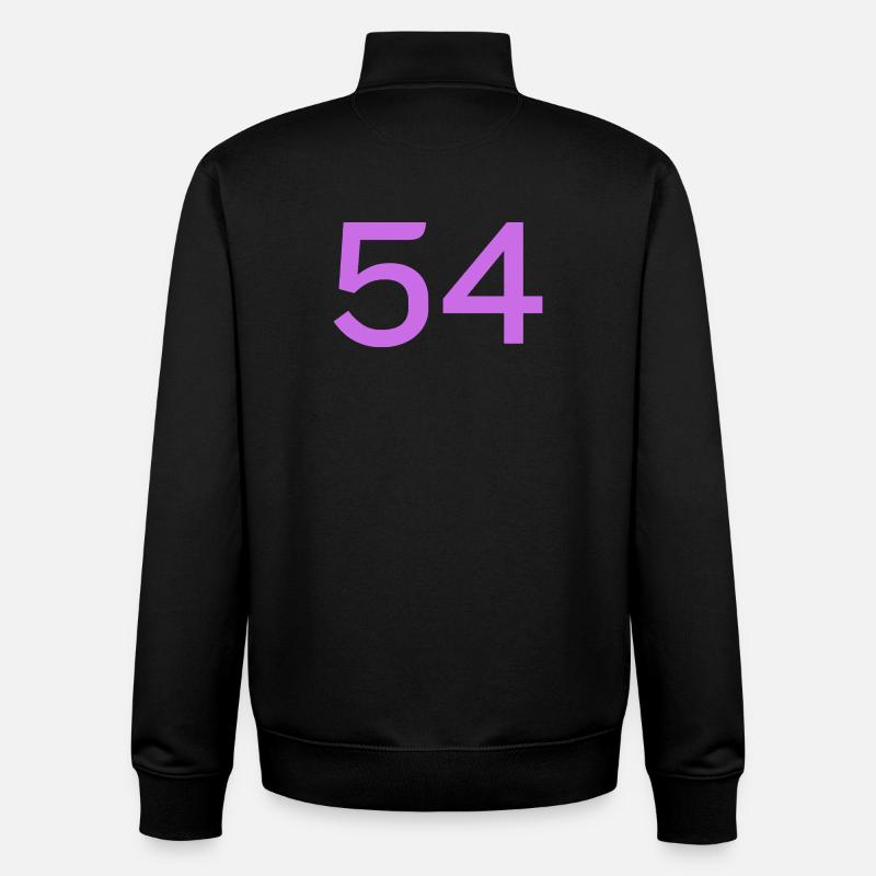 54 - Sweat zippé unisexe en coton bio Stanley/Stella - noir