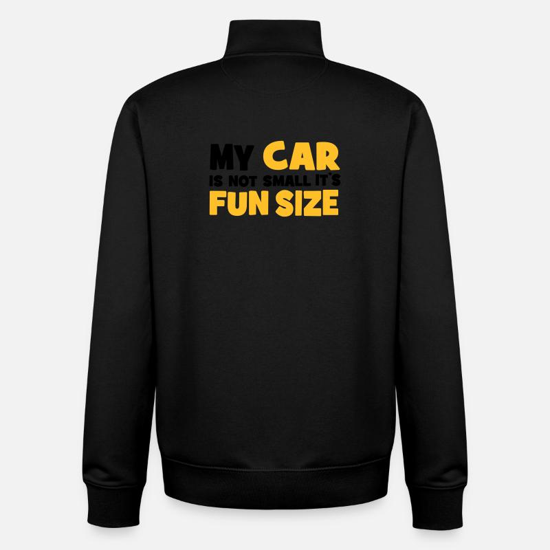 small car - Unisex Organic Zip Sweatshirt von Stanley/Stella - Schwarz