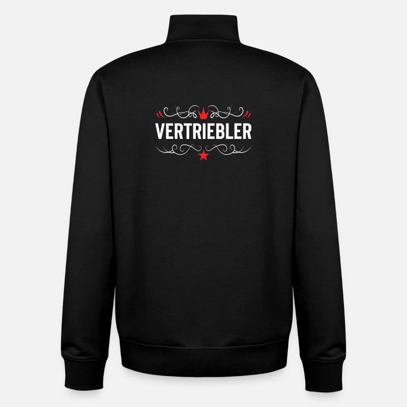Zahnarzt Beruf - Unisex Organic Zip Sweatshirt von Stanley/Stella - Schwarz