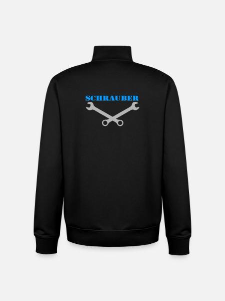 Schrauber , Kultschrauber ........................ - Unisex Organic Zip Sweatshirt von Stanley/Stella - Schwarz