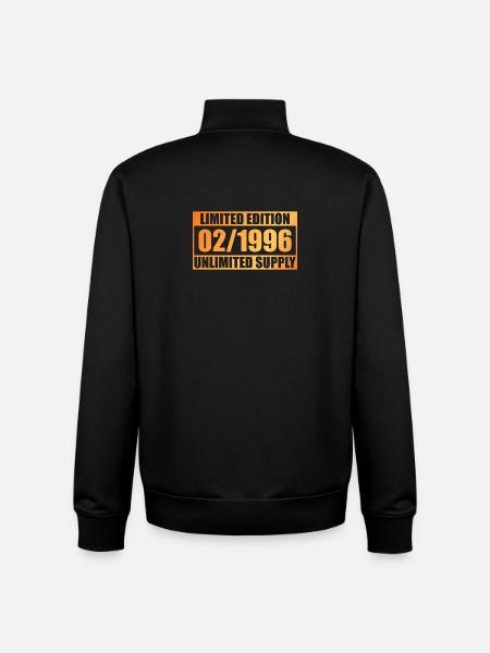 30th Anniversary Limited Edition - ꝏ Supply 02/1996 - Unisex Organic Zip Sweatshirt by Stanley/Stella - black