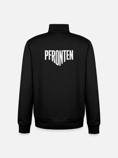 Pfronten Schriftzug - Unisex Organic Zip Sweatshirt von Stanley/Stella - Schwarz