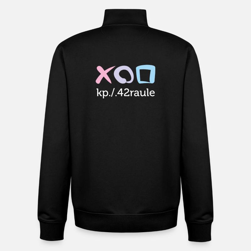 Raule - Unisex Organic Zip Sweatshirt von Stanley/Stella - Schwarz