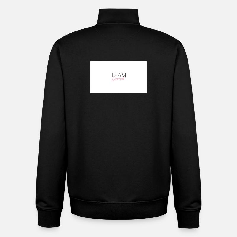 Team Conrad - Unisex Organic Zip Sweatshirt by Stanley/Stella - black