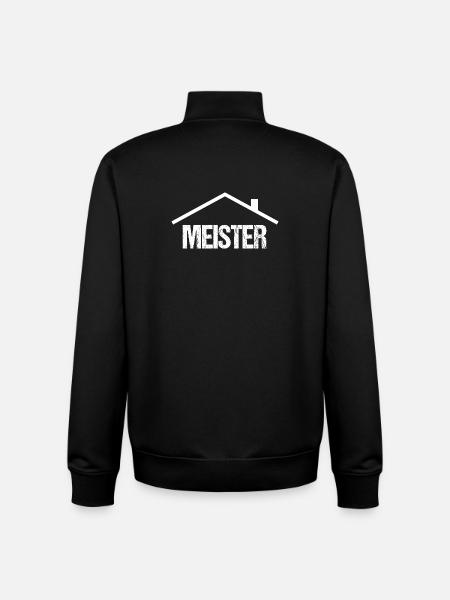Hausmeister - Unisex Organic Zip Sweatshirt von Stanley/Stella - Schwarz