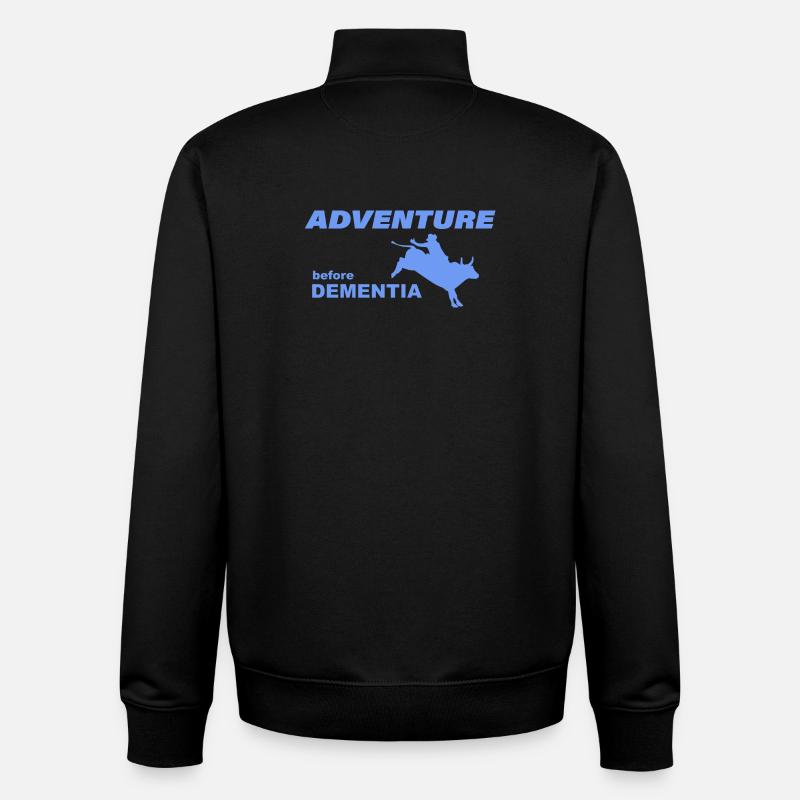 RODEO ADVENTURE - Unisex Organic Zip Sweatshirt von Stanley/Stella - Schwarz
