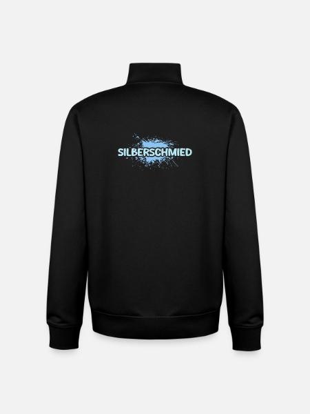 Silberschmied - Unisex Organic Zip Sweatshirt von Stanley/Stella - Schwarz