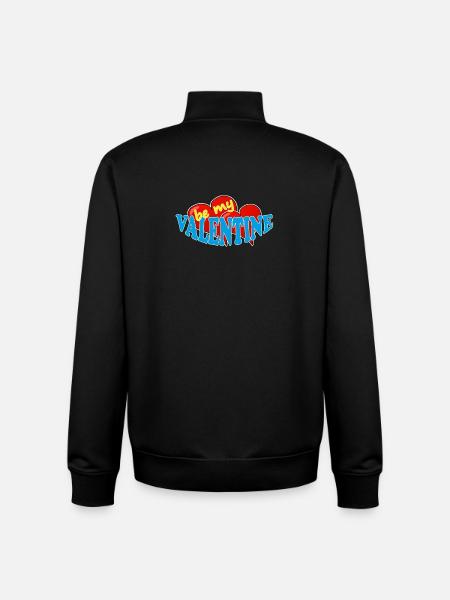 VALENTINE - Unisex Organic Zip Sweatshirt von Stanley/Stella - Schwarz