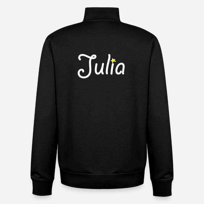 Julia - Unisex Organic Zip Sweatshirt von Stanley/Stella - Schwarz