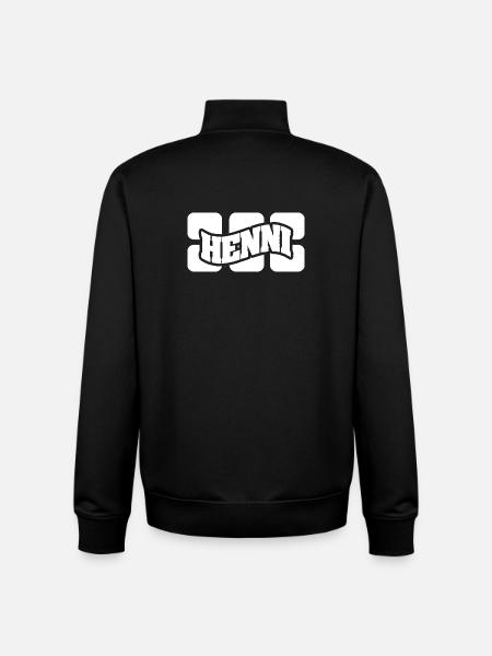 Cadeau pour le henni - Sweat zippé unisexe en coton bio Stanley/Stella - noir