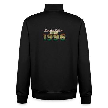 30th Anniversary Limited Edition (SCR) 06/1996 - Unisex Organic Zip Sweatshirt by Stanley/Stella - black - Back - AI Model Male 185 light (185cm)