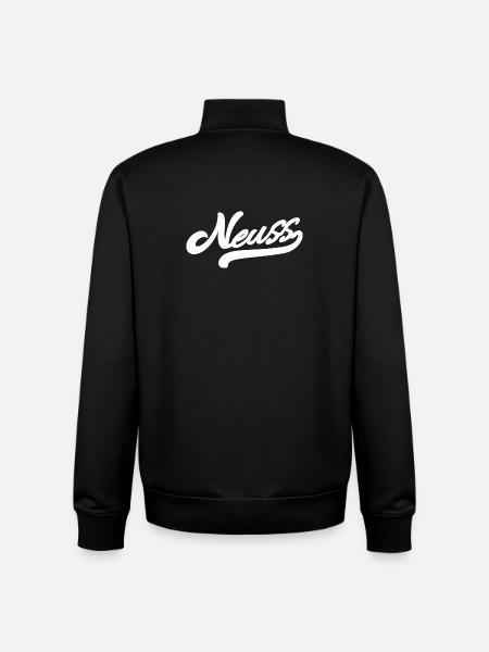 Neuss Retro - Unisex Organic Zip Sweatshirt by Stanley/Stella - black
