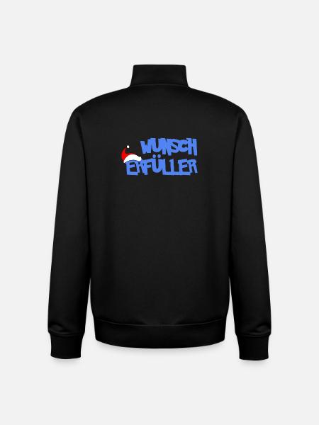 WUNSCHERFÜLLER - Unisex Organic Zip Sweatshirt von Stanley/Stella - Schwarz