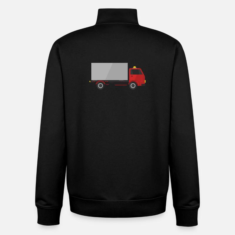 Lkw - Unisex Organic Zip Sweatshirt von Stanley/Stella - Schwarz