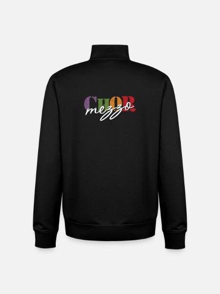 Mezzo-soprano de chœur - Sweat zippé unisexe en coton bio Stanley/Stella - noir