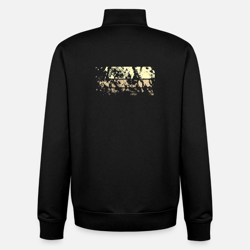 HIntergrund Abstrakt - Unisex Organic Zip Sweatshirt von Stanley/Stella - Schwarz