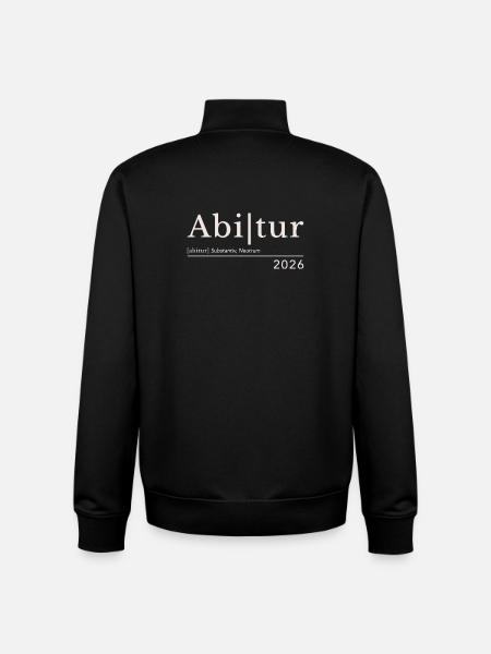 Abitur 2026 - Unisex Organic Zip Sweatshirt von Stanley/Stella - Schwarz
