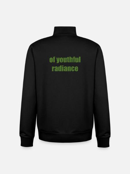 d’éclat de jeunesse - Sweat zippé unisexe en coton bio Stanley/Stella - noir