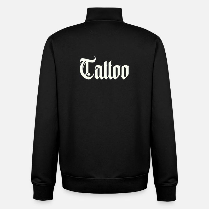 tattoo - Unisex Organic Zip Sweatshirt von Stanley/Stella - Schwarz