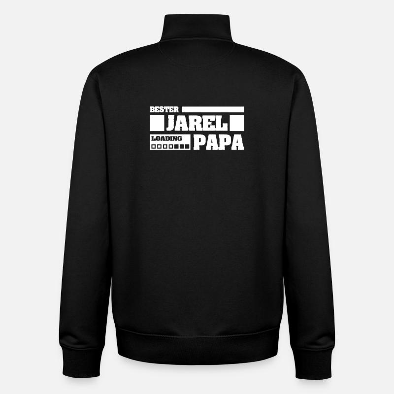 Jarel - Unisex Organic Zip Sweatshirt von Stanley/Stella - Schwarz
