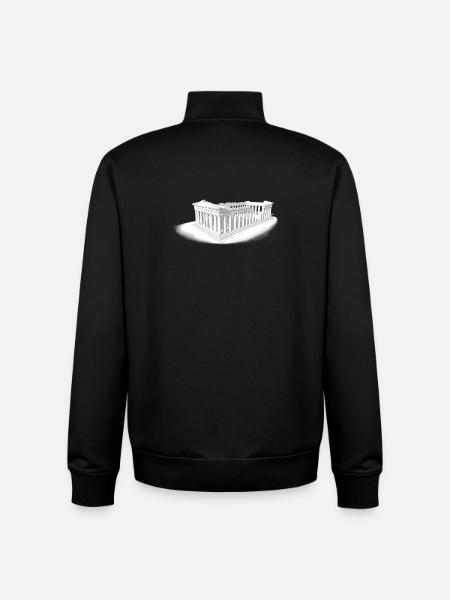 PARTHENON ATHEN - Unisex Organic Zip Sweatshirt von Stanley/Stella - Schwarz