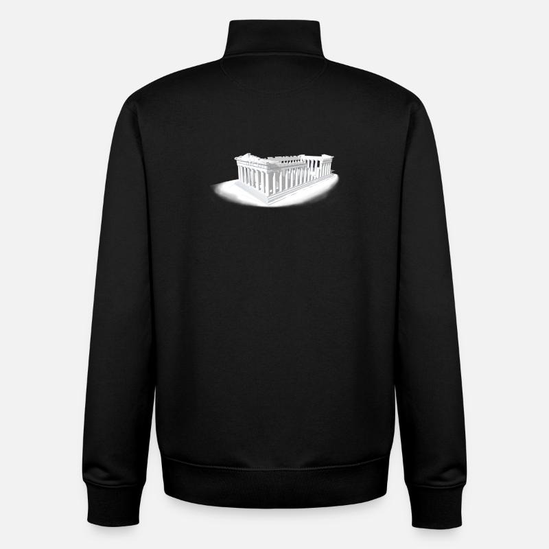 PARTHENON ATHEN - Unisex Organic Zip Sweatshirt von Stanley/Stella - Schwarz