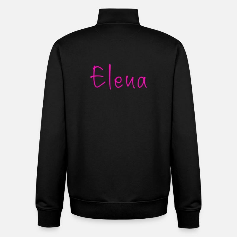 Elena - Unisex Organic Zip Sweatshirt by Stanley/Stella - black