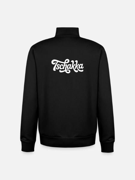 Tschakka - Sweat zippé unisexe en coton bio Stanley/Stella - noir