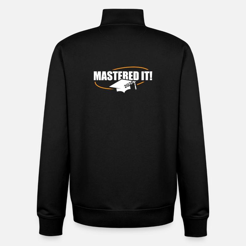 Master 2026 Graduation Graduation - Unisex Organic Zip Sweatshirt by Stanley/Stella - black