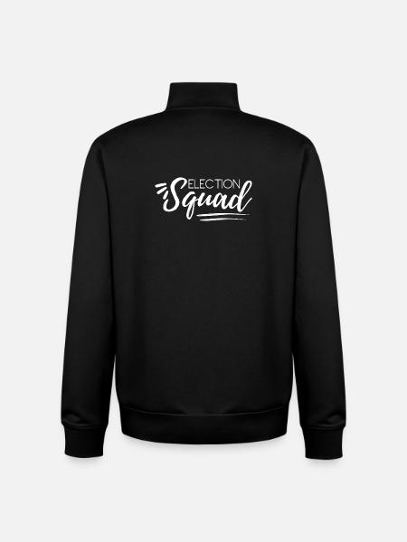 Wahlmannschafts-Mama-Wahlhelfer-Geschenk - Unisex Organic Zip Sweatshirt von Stanley/Stella - Schwarz