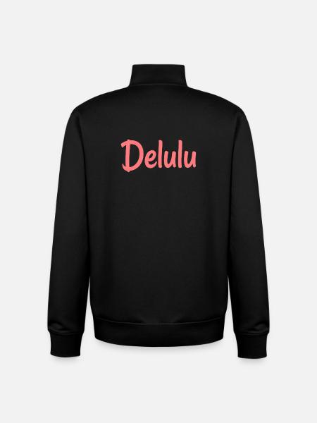 delulu - Unisex Organic Zip Sweatshirt von Stanley/Stella - Schwarz