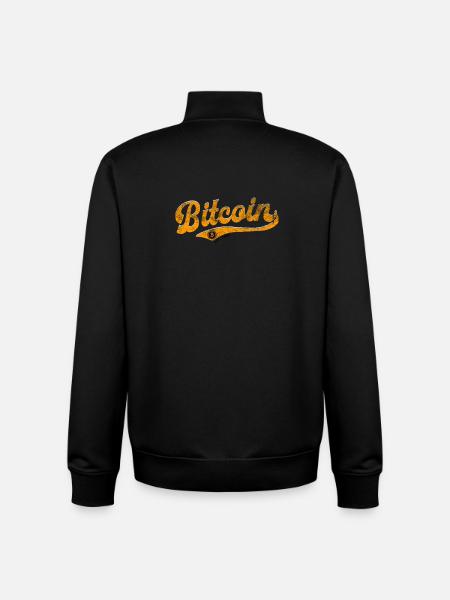 Bitcoin - l’avenir a commencé - Est. 2008 - Sweat zippé unisexe en coton bio Stanley/Stella - noir