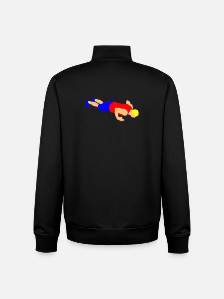 Pompe - Sweat zippé unisexe en coton bio Stanley/Stella - noir