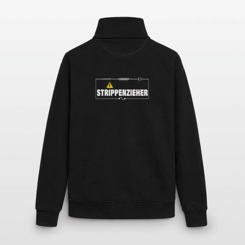 String-puller Unisex Organic Zip Sweatshirt by Stanley/Stella