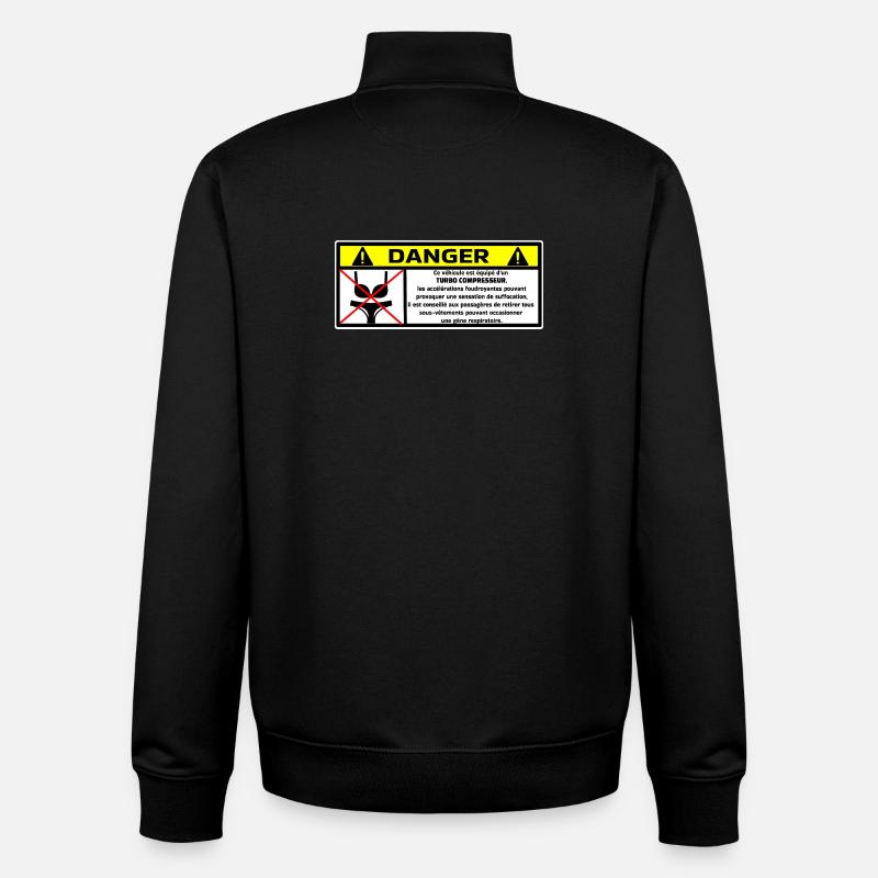 Auto - Unisex Organic Zip Sweatshirt von Stanley/Stella - Schwarz