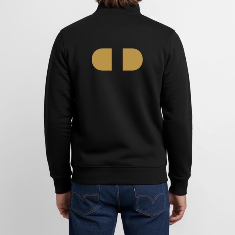 controller-split-gold Unisex Organic Zip Sweatshirt von Stanley/Stella