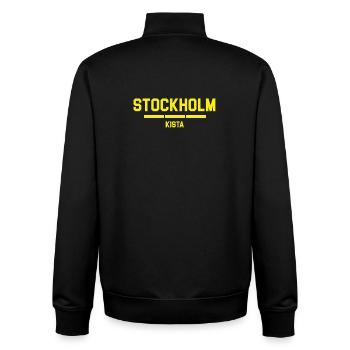 T-shirt avec motif cercueil de Stockholm - Sweat zippé unisexe en coton bio Stanley/Stella - noir - Dos - AI Model Male 185 light (185cm)