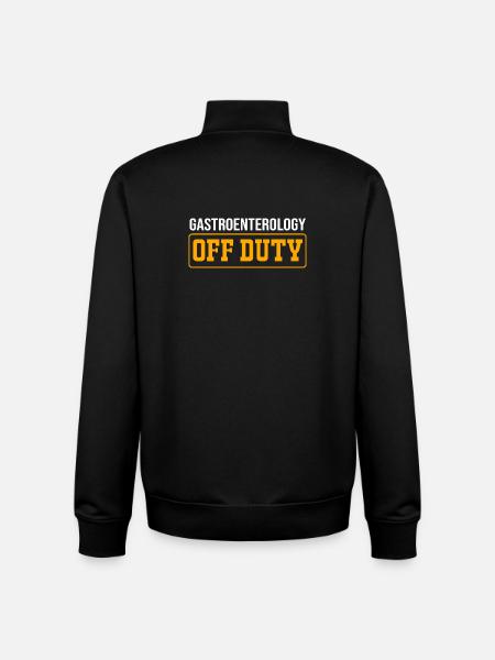 Gastroenterology - Unisex Organic Zip Sweatshirt by Stanley/Stella - black